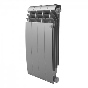 Радиатор биметаллический Royal Thermo BiLiner 500 Silver Satin -4сек. (684Вт)