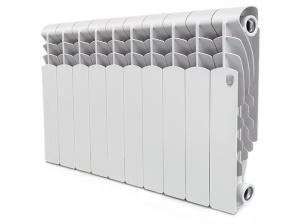 Радиатор алюминиевый Royal Thermo Revolution 350-10сек. (1280Вт)
