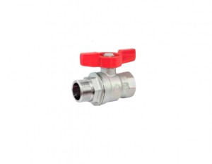 Кран шаровой 1/2" м/ш, баб. полный проход R854X023 GIACOMINI