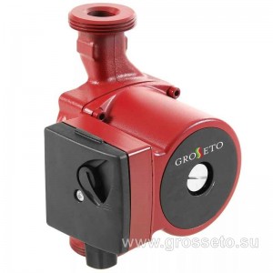 Насос циркуляционный 25/4 Grosseto 180мм, 220V/CRS, с кабелем