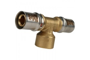 Тройник-ПРЕСС 20х3/4 ВР STOUT (АРЕ) (SFP-0007-003420)