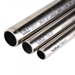 Труба VALTEC нерж. сталь 22х1,2 мм (VTi.900.304.2212)