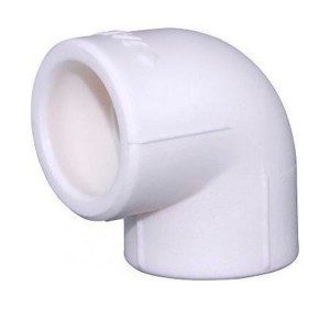 Угольник (белый) PPRC косой 20*90